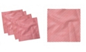 Ambesonne Candy Cane Set of 4 Napkins, 18" x 18"